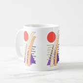 Abstract Sun, Shadows, Reflections, and Structures Kaffeetasse (Vorderseite Links)