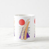 Abstract Sun, Shadows, Reflections, and Structures Kaffeetasse (Mittel)