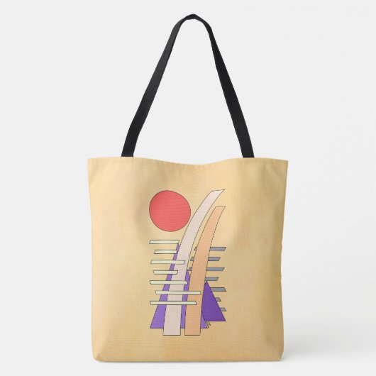 Abstract Sun, Shadows, Reflections, and Structures Tasche (Rückseite)