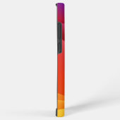 Abstract sunset colours in an elegant pattern samsung galaxy hülle (Rechte Seite)