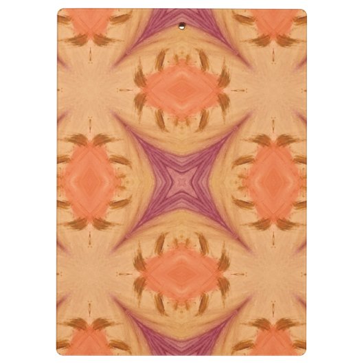 Abstract Sunset Klemmbrett (Rückseite)