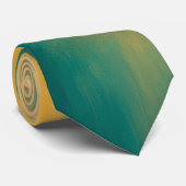 Abstract Sunset Over Teal Waters Krawatte (Gerollt)