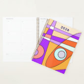 Abstract Surfing Orange Purple Planer (Anzeige)