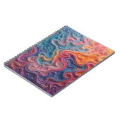Abstract swirl notebook notizblock (Linke Seite)