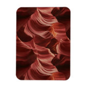 Abstract Swirling Pattern von Antelope Canyon Magnet (Vertikal)
