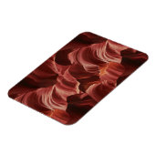 Abstract Swirling Pattern von Antelope Canyon Magnet (Linke Seite)