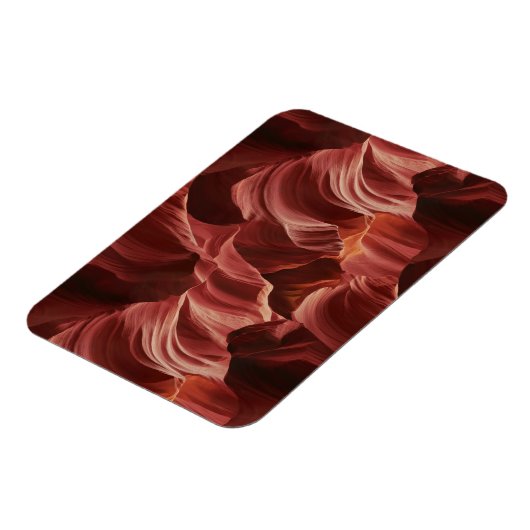 Abstract Swirling Pattern von Antelope Canyon Magnet (Linke Seite)