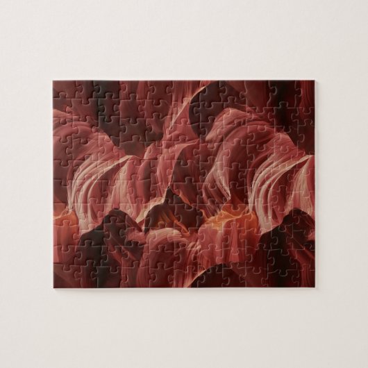 Abstract Swirling Pattern von Antelope Canyon Puzzle (Horizontal)