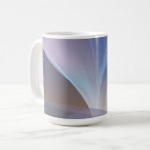 Abstract Swirly Ribbons Kaffeetasse (Vorderseite Links)