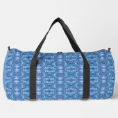 Abstract Symphony in Blue 2 Duffle Bag (Vorderseite)