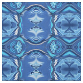 Abstract Symphony in Blue 2 Stoff (Muster)