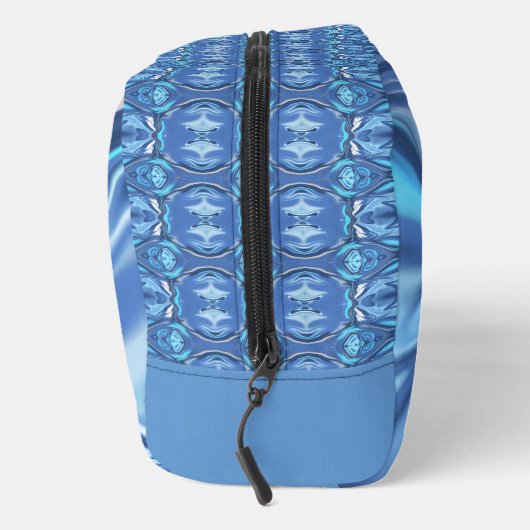 Abstract Symphony in Blue 2 Waschbeutel (Rechts)