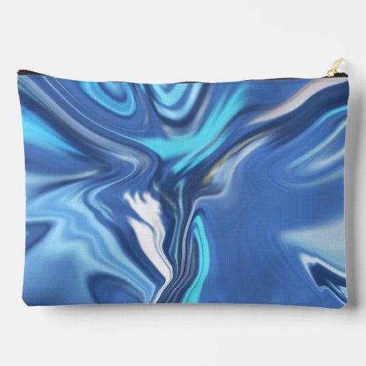 Abstract Symphony in Blue 2 Zubehörtasche (Rückseite)