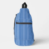 Abstract Symphony in Blue 3 Crossbody Bag (Vorderseite)