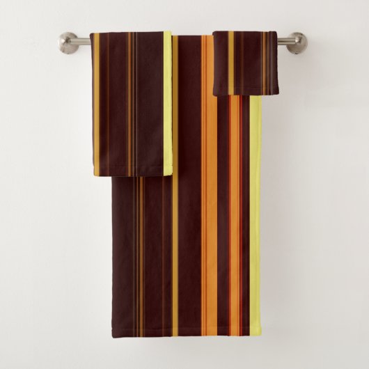 Abstract Symphony in Blue 4 (Negative Effect) Badhandtuch Set (Insitu)