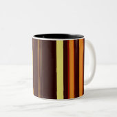 Abstract Symphony in Blue 4 (Negative Effect) Zweifarbige Tasse (VorderseiteRechts)