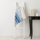 Abstract Symphony in Blue 5 (Vertical Lines) Sherpadecke (Beispiel)