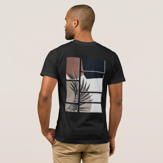 abstract t-shirt art (Schwarz voll)