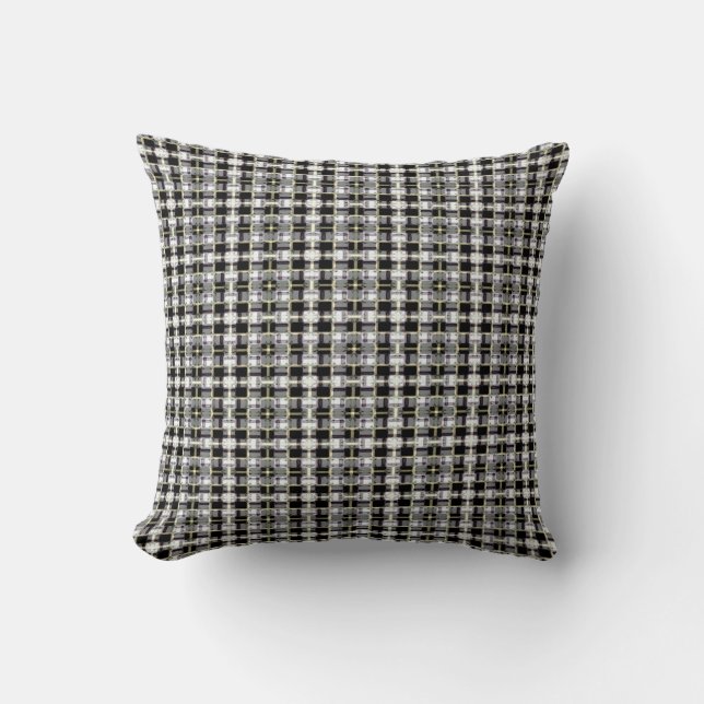 abstract texture, colorful checkered pattern, simp kissen (Vorderseite)