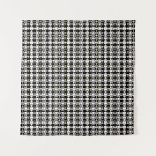 abstract texture, colorful checkered pattern, simp wandteppich (Vorderseite)