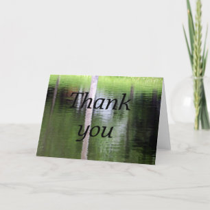 Abstract-Thank you Dankeskarte