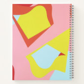 Abstract “The Eyes Have It” Spiral Notebook Notizblock (Rückseite)