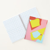 Abstract “The Eyes Have It” Spiral Notebook Notizblock (Innenseite)