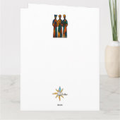 Abstract Three Wise Men Karte (Rückseite)
