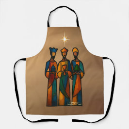 Abstract Three Wise Men Schürze