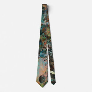 Abstract Tie in the Style of Hieronymus Bosch Krawatte