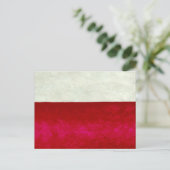 Abstract Times Two ~ Postkarte Modern (Stehend Vorderseite)