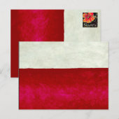 Abstract Times Two ~ Postkarte Modern (Vorne/Hinten)