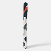 Abstract Topographic Map Design Phone Case (Rückseite / Rechts)