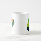 Abstract Toucan Iconic Brazilian Bird Inspired Art Kaffeetasse (Mittel)