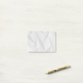 Abstract, trendy, modern, simple line pattern post-it klebezettel (Auf Schreibtisch)