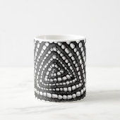 Abstract Triangle Detailed Pen and Ink Shapes  Kaffeetasse (Mittel)