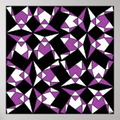 Abstract Triangle Masquerade Poster (Vorne)