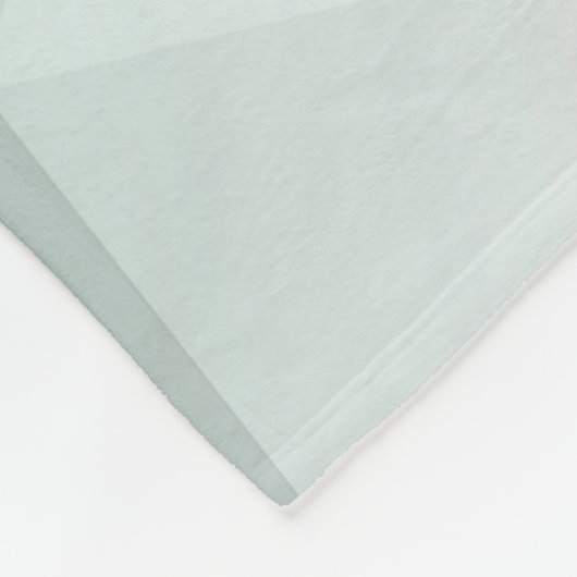 Abstract Triangles Seamless Pattern - Green Versio Fleecedecke (Ecke)