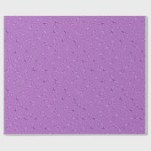 Abstract Trippy Curves and Shapes Pattern Geschenkpapier (Flach)