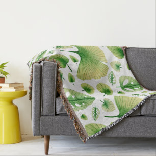 Abstract Tropical Art Decke