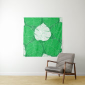 Abstract tropical leaf painting design wandteppich (Beispiel)