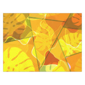 ABSTRACT TROPICAL LEAVES TISCHDECKE (Vorderseite (Horizontal))
