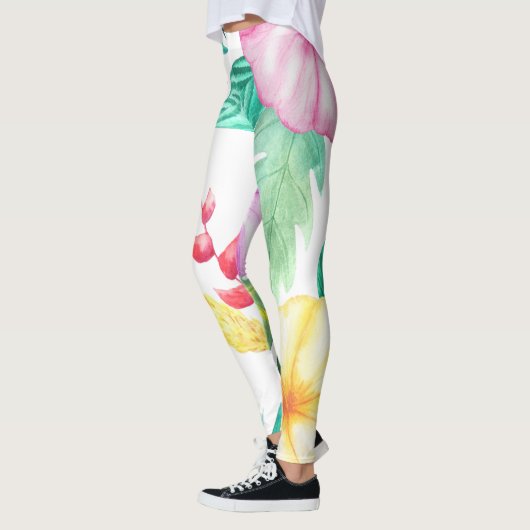 Abstract Tropical Leggings (Links)