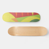 Abstract Tropicana Skateboard Deck (Horizontal)