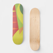 Abstract Tropicana Skateboard Deck (Vorderseite)