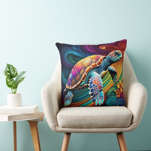ABSTRACT TURTLE CUSHION KISSEN (Stuhl )