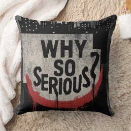 Abstract Urban Grin Art Kissen