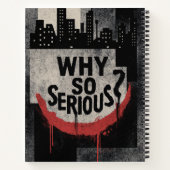 Abstract Urban Grin Art Notizblock (Rückseite)