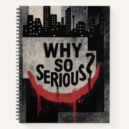 Abstract Urban Grin Art Notizblock