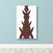 Abstract Urban Pulse Leinwanddruck (Insitu (Holzboden))